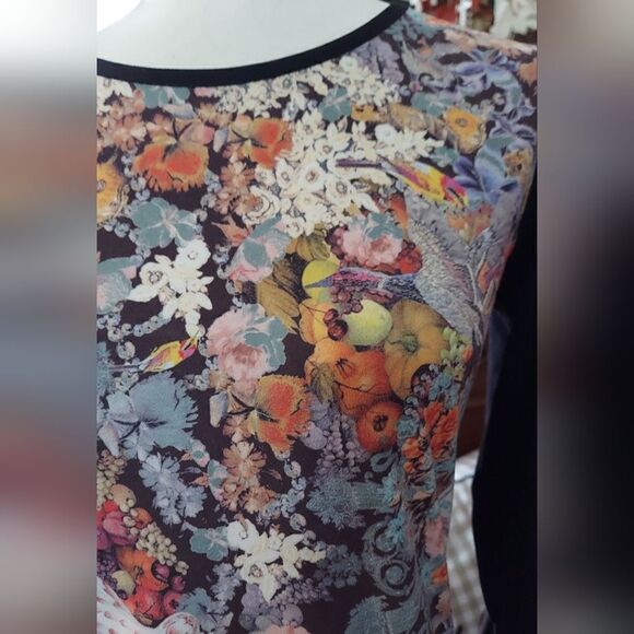 Custo Barcelona Painting Print Dress Size 36 - Picture 3 of 14